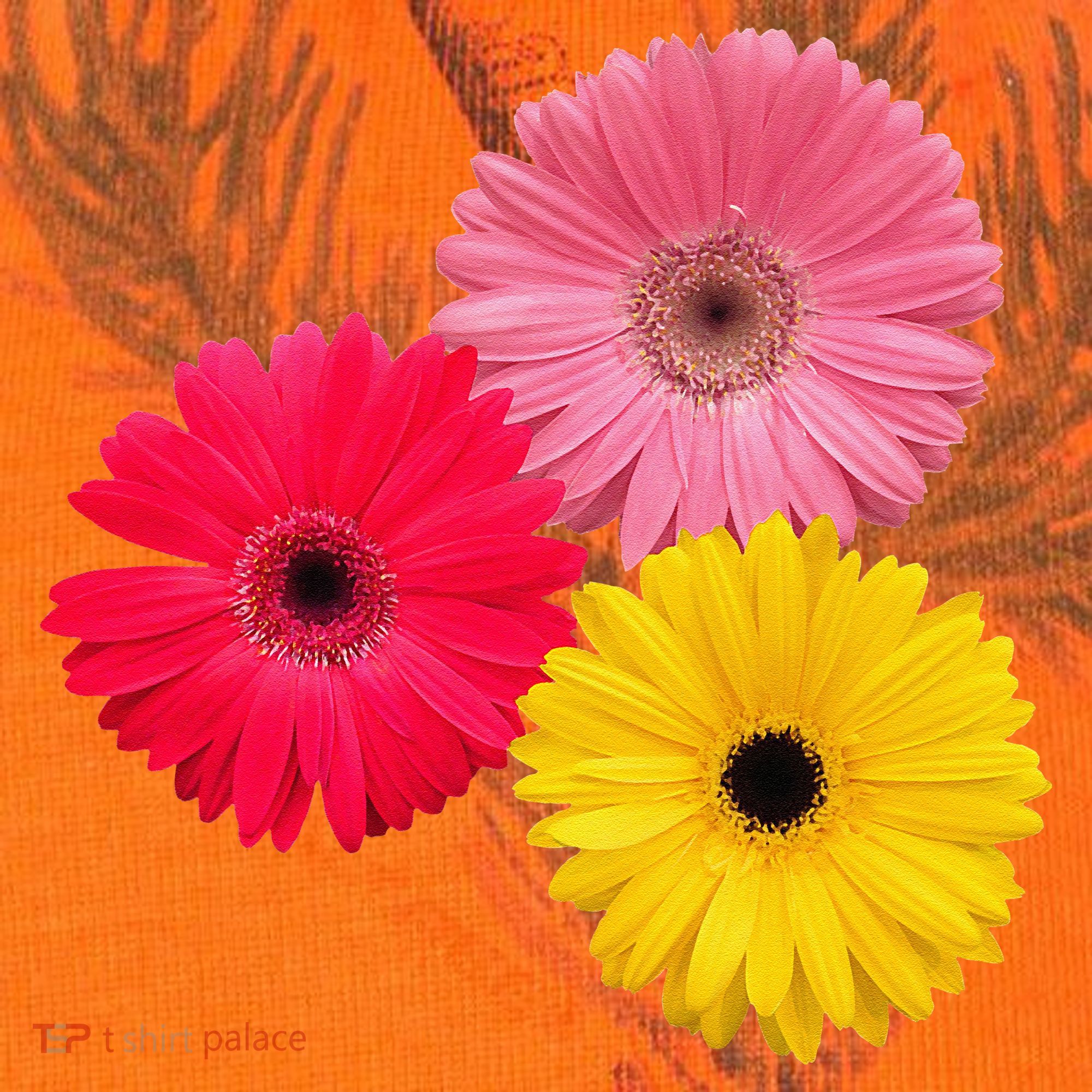 Blooming Gerbera Flower Daisies Gerberas Daisy Flowery Kati Licensed 12" Camo Cuffed Beanie