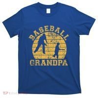 Baseball Grandpa Grandfather Grandson Proud Papa Dad Sports Gift T-Shirt thumb 0