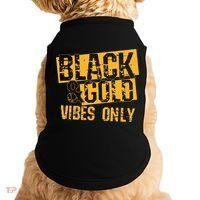 Black Gold Game Day For High School Football Doggie Tank thumb 0