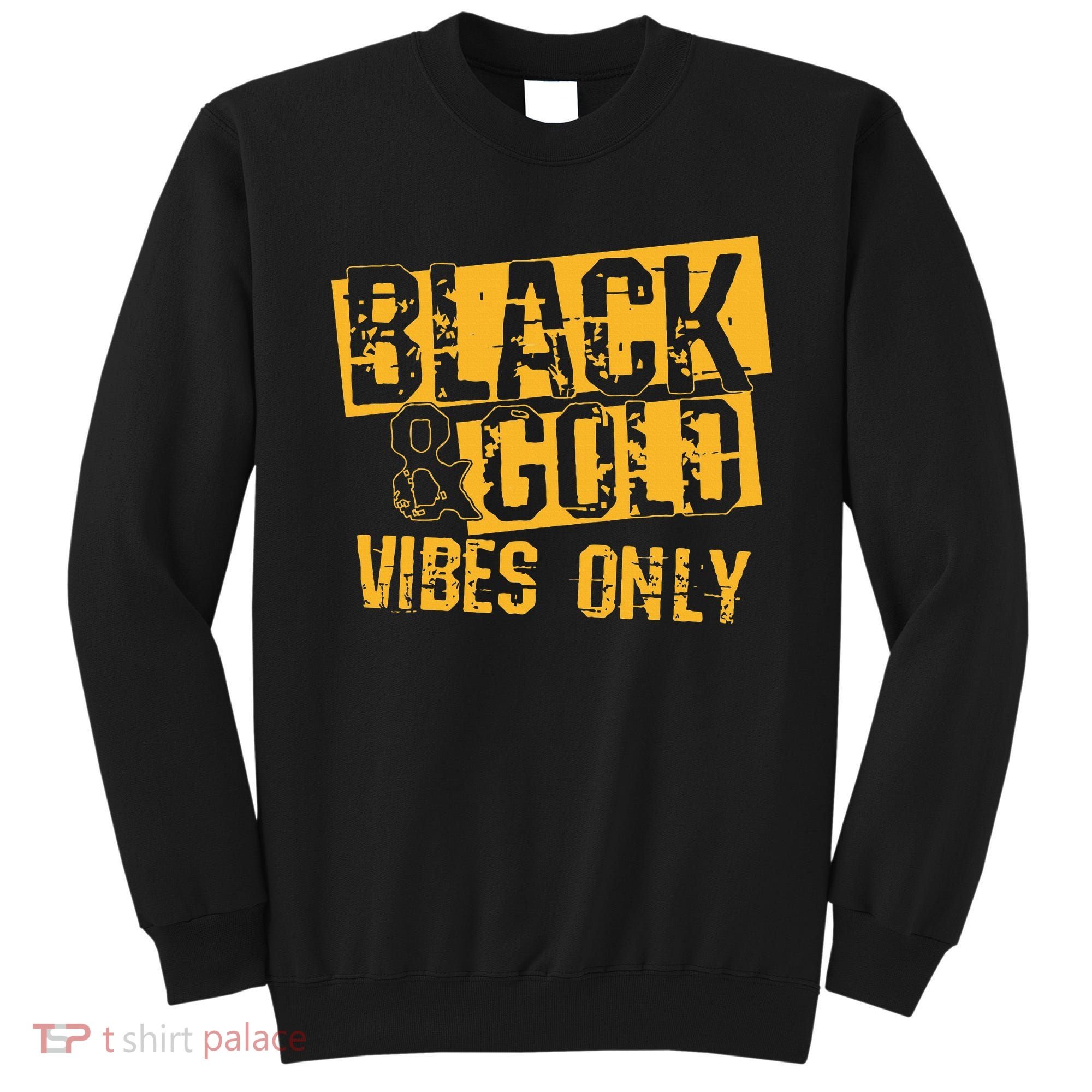 Black Gold Game Day For High School Football Sweatshirt