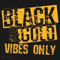 Black Gold Game Day For High School Football Women's Hoodie thumb 2