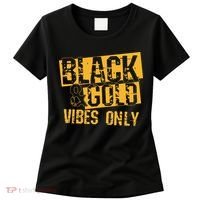 Black Gold Game Day For High School Football Women's T-Shirt thumb 0