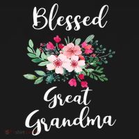 Blessed Great Grandma Flower Bouquet Gift For Grandma Gift Ornament thumb 1