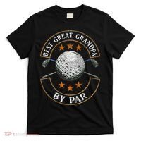 Best Great Grandpa By Par Golf Lover Sports Fathers Day Gift  T-Shirt thumb 0