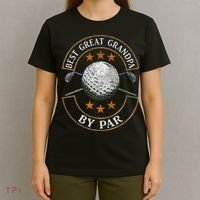 Best Great Grandpa By Par Golf Lover Sports Fathers Day Gift  T-Shirt thumb 4