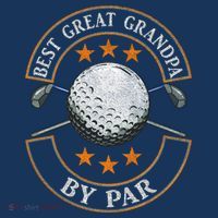 Best Great Grandpa By Par Golf Lover Sports Fathers Day Gift Sweatshirt thumb 3