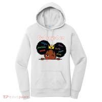 Black Girl God Says I Am Black Melanin History Month Pride Women's Hoodie thumb 0
