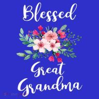 Blessed Great Grandma Flower Bouquet Gift For Grandma Gift Women's Tank Top thumb 5