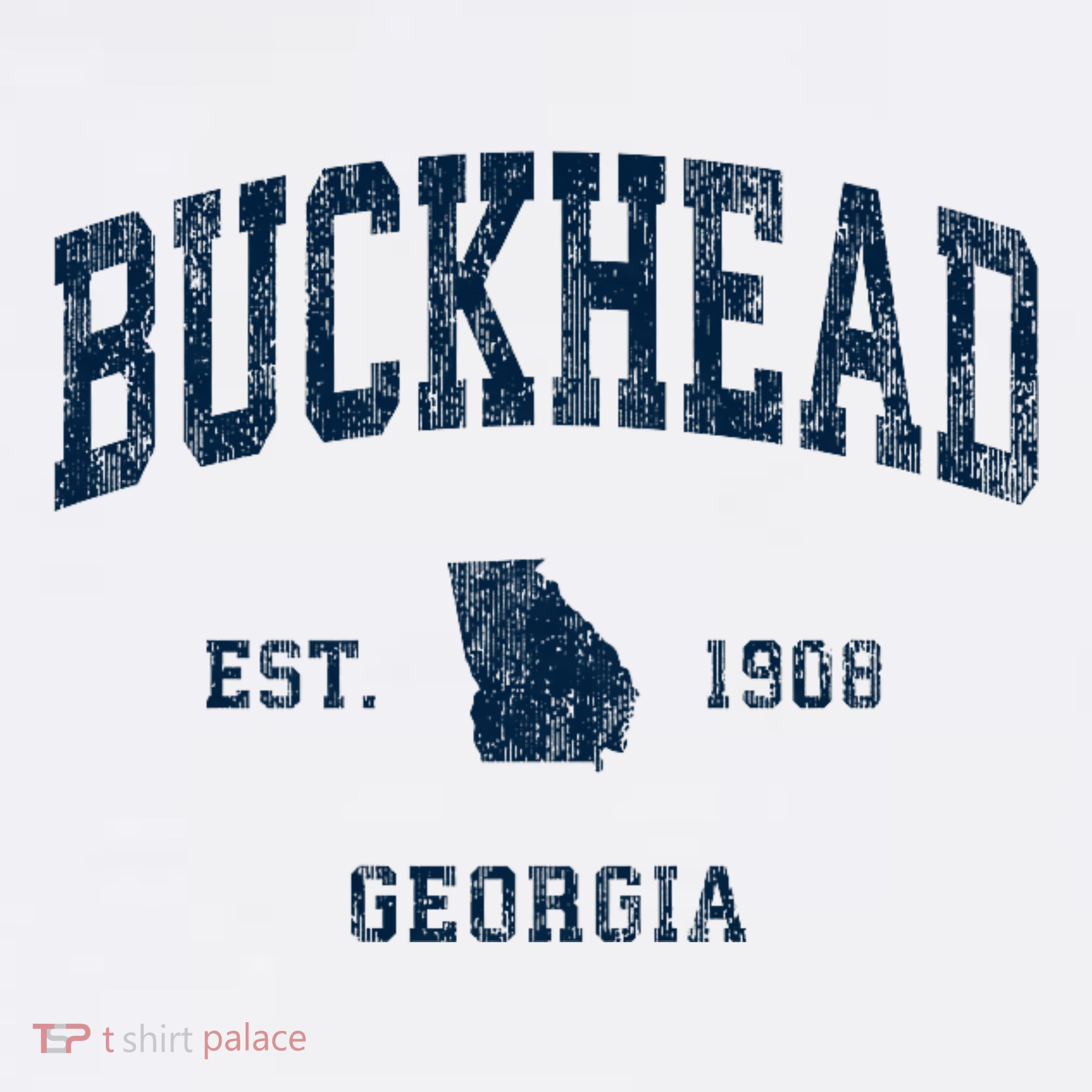 Buckhead Georgia Ga Vintage Athletic T-Shirt