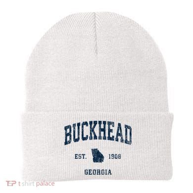 Buckhead Georgia Ga Vintage Athletic Beanie