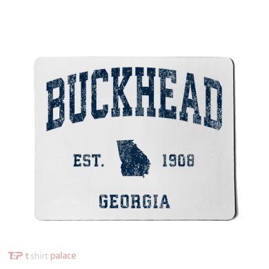 Buckhead Georgia Ga Vintage Athletic Mousepad