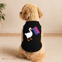 Bisexual Goose Game Lgbtq Bi Pride Parade Flag Untitled Honk Gift Doggie Tank thumb 2