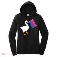 Bisexual Goose Game Lgbtq Bi Pride Parade Flag Untitled Honk Gift Women's Hoodie thumb 0