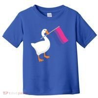 Bisexual Goose Game Lgbtq Bi Pride Parade Flag Untitled Honk Gift Toddler T-Shirt thumb 0