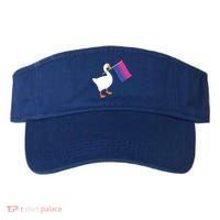Bisexual Goose Game Lgbtq Bi Pride Parade Flag Untitled Honk Gift Visor thumb 0