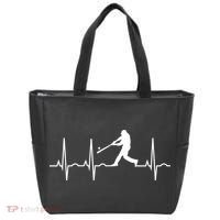 Baseball Great Gift Men Gift Baseball Player Heartbeat Gift Tote Bag thumb 0