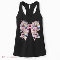 Birthday Girl Groovy Taylor First Name Personalized P.i.n.k Women's Tank Top thumb 0