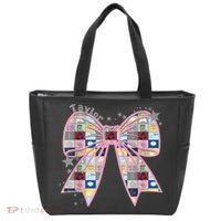 Birthday Girl Groovy Taylor First Name Personalized P.i.n.k Tote Bag thumb 0