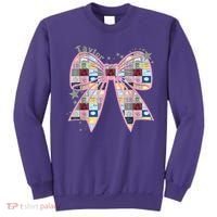Birthday Girl Groovy Taylor First Name Personalized P.i.n.k Sweatshirt thumb 0