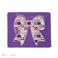 Birthday Girl Groovy Taylor First Name Personalized P.i.n.k Mousepad thumb 0