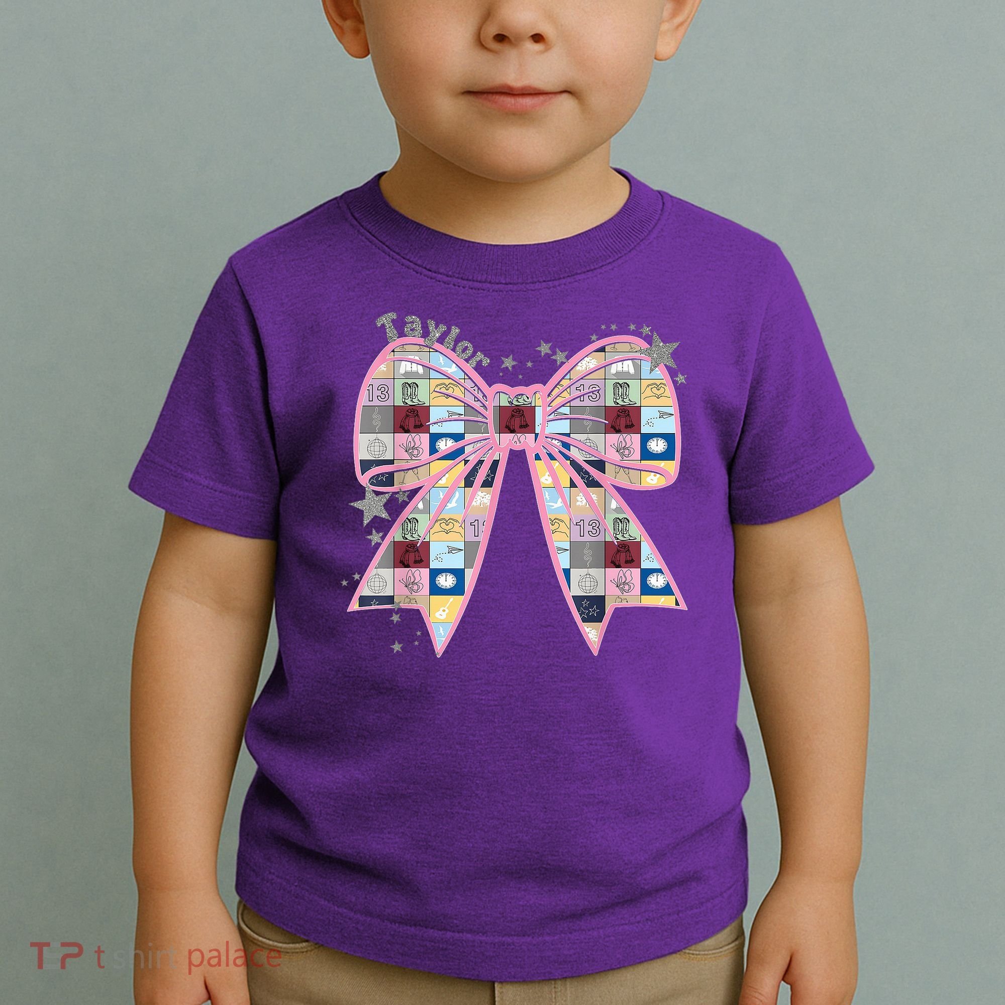 Birthday Girl Groovy Taylor First Name Personalized P.i.n.k Toddler T-Shirt