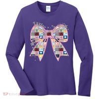 Birthday Girl Groovy Taylor First Name Personalized P.i.n.k Women's Long Sleeve Shirt thumb 0