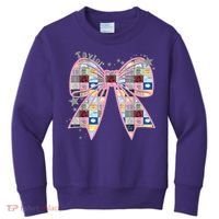 Birthday Girl Groovy Taylor First Name Personalized P.i.n.k Kids Sweatshirt thumb 0