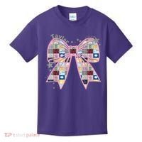 Birthday Girl Groovy Taylor First Name Personalized P.i.n.k Kids T-Shirt thumb 0