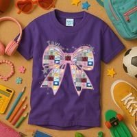 Birthday Girl Groovy Taylor First Name Personalized P.i.n.k Kids T-Shirt thumb 3