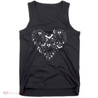 Boo Ghost Heart Halloween Festive Tank Top thumb 0