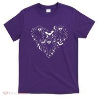 Boo Ghost Heart Halloween Festive T-Shirt thumb 0