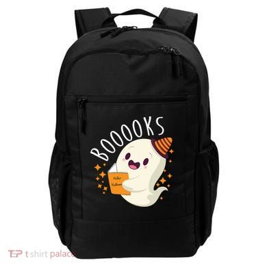 Books Ghost Halloween Cute Funny Backpack