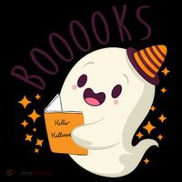 Books Ghost Halloween Cute Funny Coffee Mug thumb 5