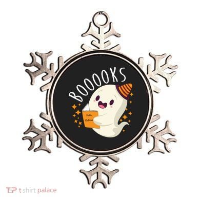 Books Ghost Halloween Cute Funny Ornament