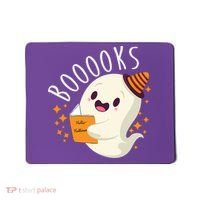 Books Ghost Halloween Cute Funny Mousepad thumb 0