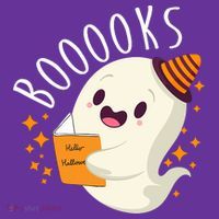 Books Ghost Halloween Cute Funny Mousepad thumb 1