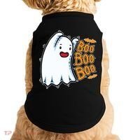 Boo Ghost Halloween Cute Doggie Tank thumb 0