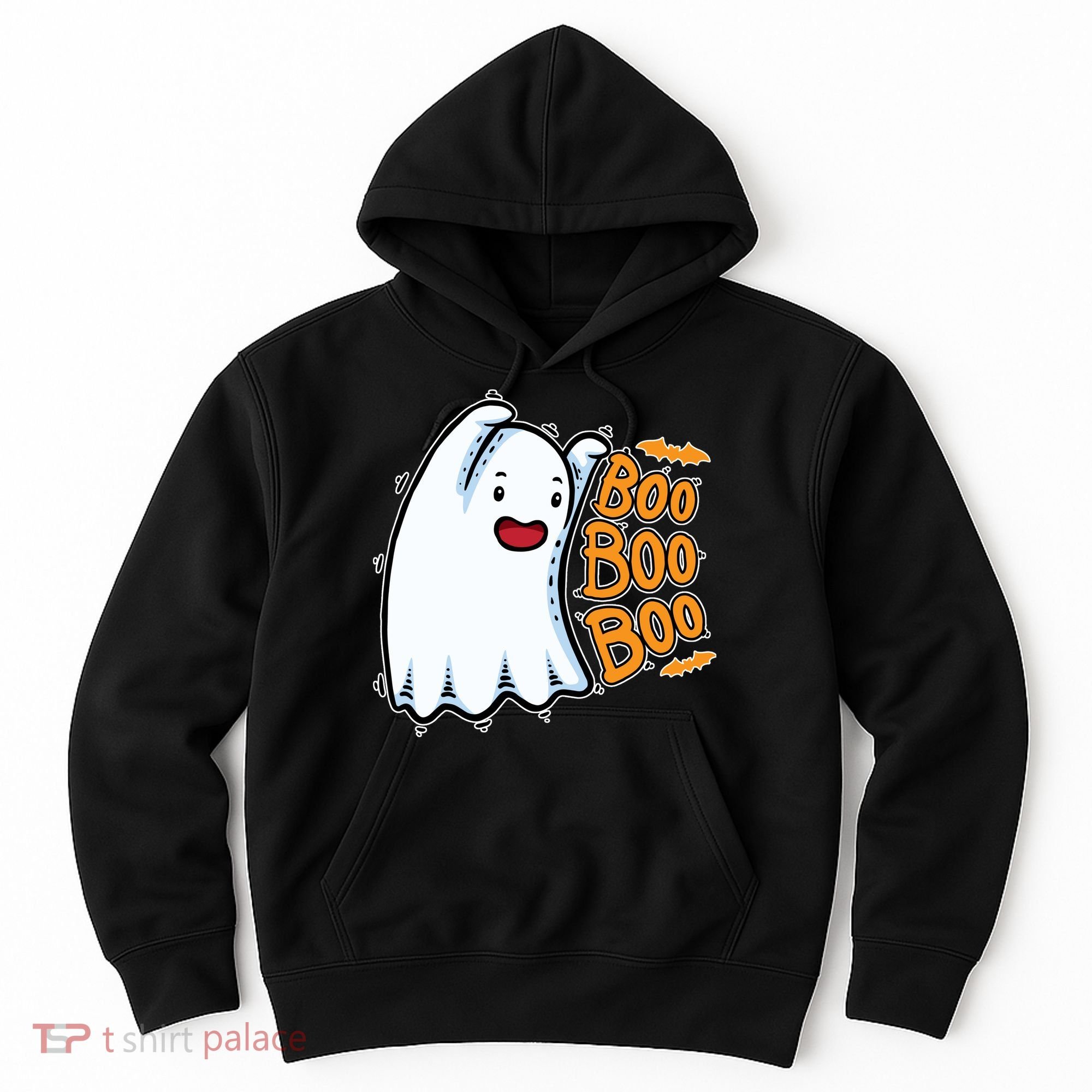 Boo Ghost Halloween Cute Hoodie
