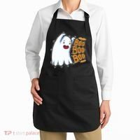 Boo Ghost Halloween Cute Apron thumb 2
