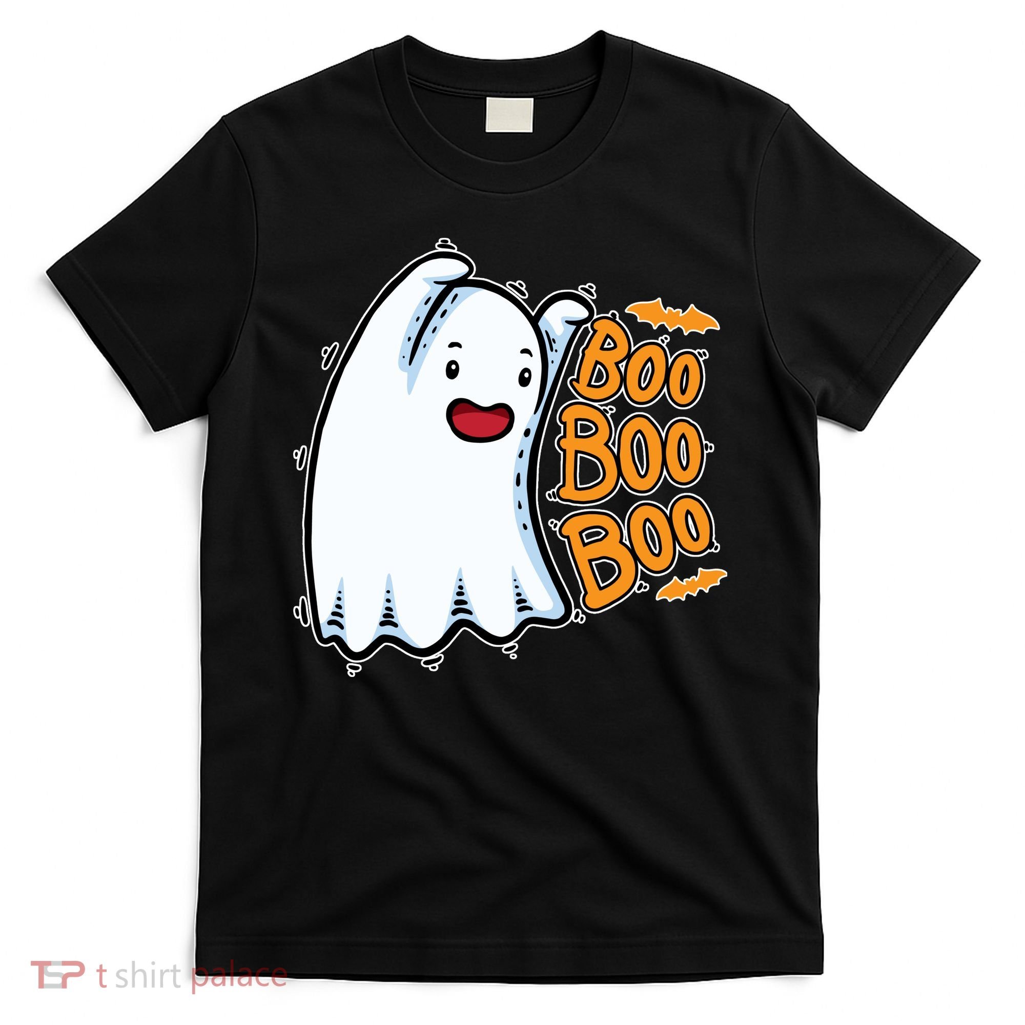 Boo Ghost Halloween Cute T-Shirt
