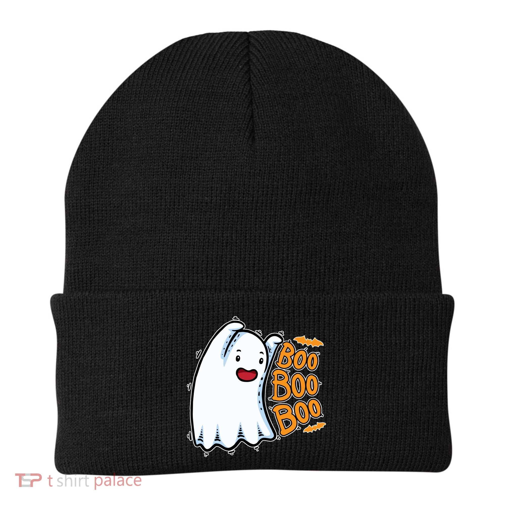 Boo Ghost Halloween Cute Beanie