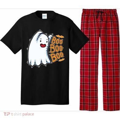 Boo Ghost Halloween Cute Pajama Set