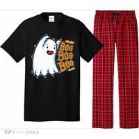 Boo Ghost Halloween Cute Pajama Set thumb 0