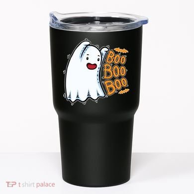 Boo Ghost Halloween Cute Tumbler
