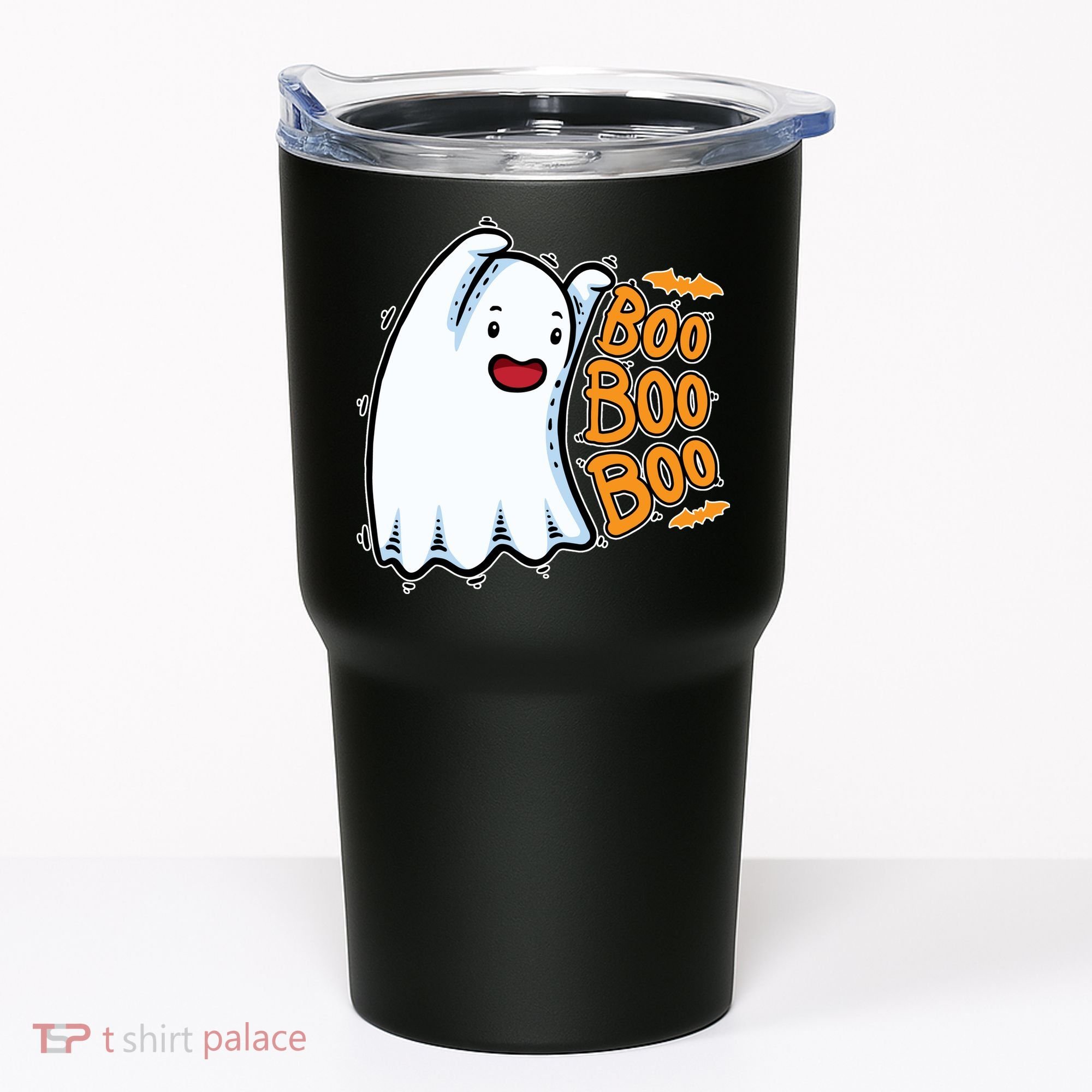 Boo Ghost Halloween Cute Tumbler