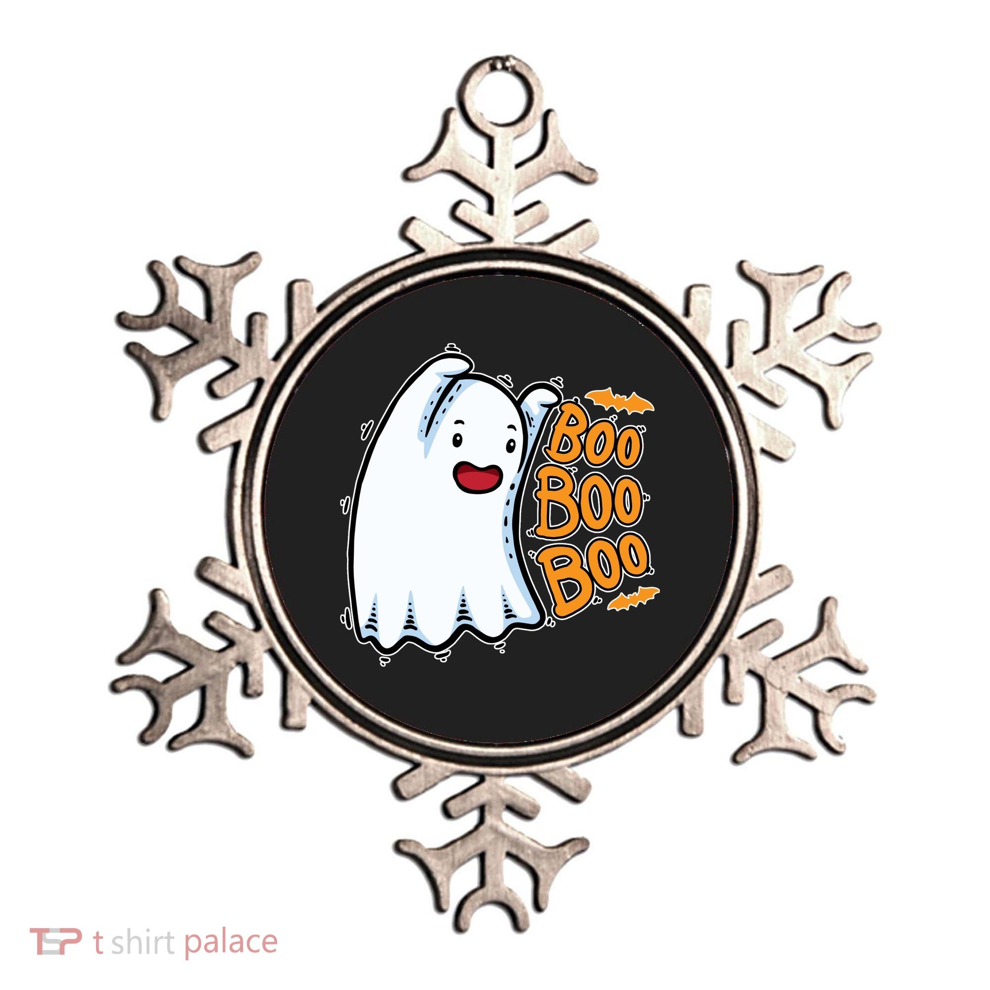 Boo Ghost Halloween Cute Ornament