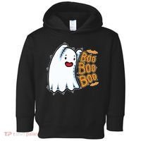 Boo Ghost Halloween Cute Toddler Hoodie thumb 0