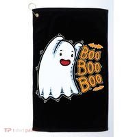 Boo Ghost Halloween Cute Golf Towel thumb 0