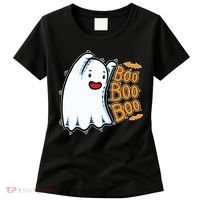 Boo Ghost Halloween Cute Women's T-Shirt thumb 0