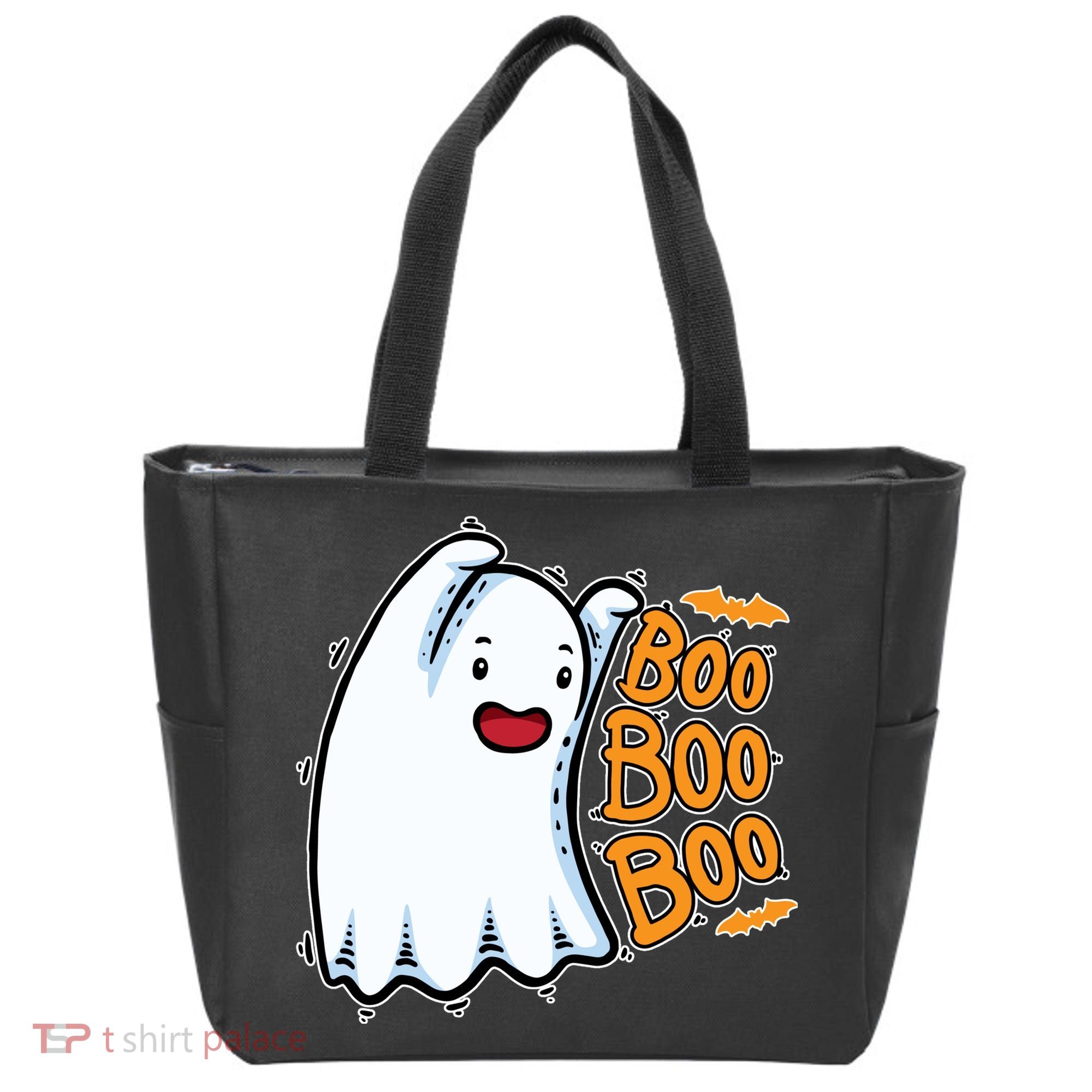 Boo Ghost Halloween Cute Tote Bag